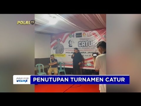 POLSEK MUARA JAWA TUTUP KOMPETISI CATUR
