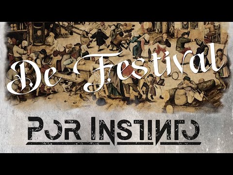 Por Instinto - De Festival (videoliryc oficial)