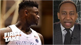 &#39;Zion might not be the number 1 overall pick&#39; – Stephen A. | First Take
