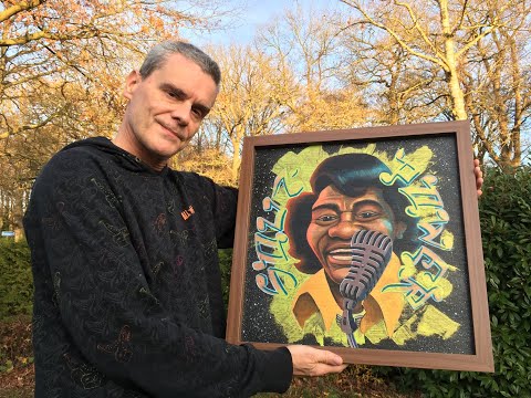 Def P - Lassen (Def P painting "Soul Power")