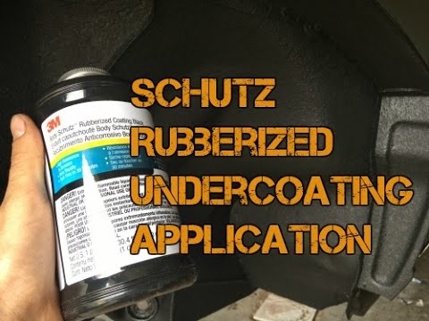 Applying Schutz Rubberized Undercoating by 3M Over Cured POR-15 S2E12