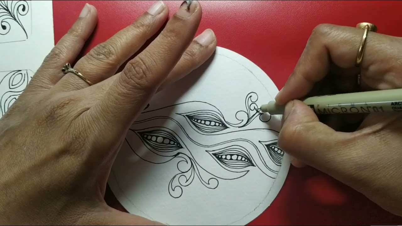 Tangles Poa and Damsel Leaf