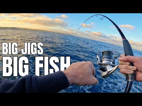 CATCHING THE FISH OF A LIFETIME!! XL-Jig Shore Jigging