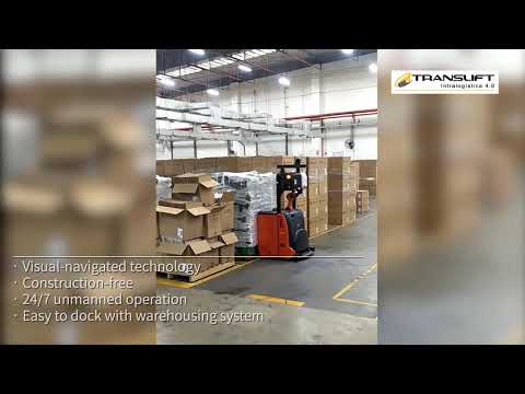 AGV empilhadeira para depósito FMCG - Translift