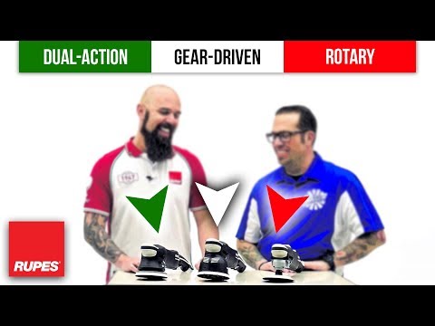 Which STYLE is right for YOU? | RUPES Bigfoot Dual-Action vs GEAR-DRIVEN Mille vs ROTARY