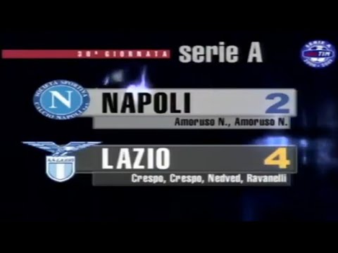 Napoli - Lazio 2-4 [30° Giornata Serie A 2000/2001]
