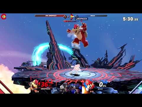 SHC DROPKICK (Bowser) vs Jesus (Mario) - WSF