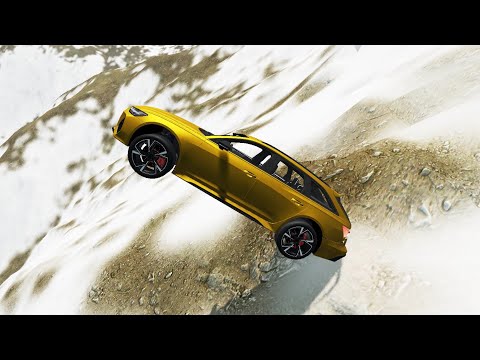 Realistic Cliff Drops #1 - BeamNG Drive