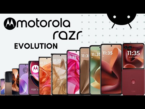 Evolution of Motorola Razr | History of Moto Razr