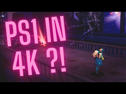 One, Playstation1, Upscaled 4K UHD vs Native resolution, Graphics enchaced, Remastered