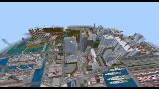 マイクラで現代建築をするライブ　不定期便　コンビナート作り