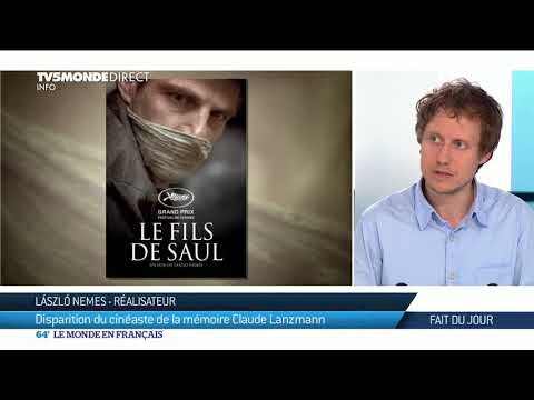 Le réalisateur Laszlo  Nemes rend hommage à Claude Lanzmann