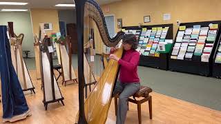 Video thumbnail for Lyon & Healy Style 30 #8272 by Virginia Harp Center