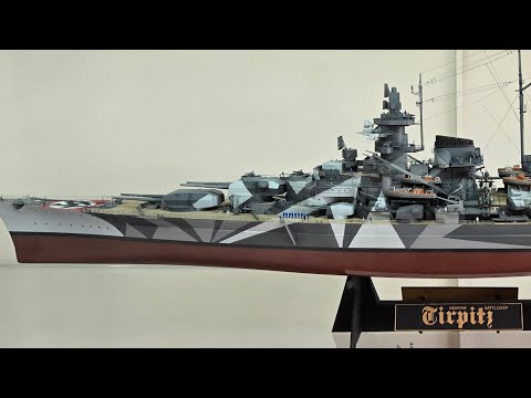 Tamiya 1/350 German Battleship Tirpitz