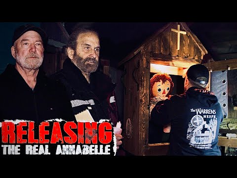 RELEASING THE REAL ANNABELLE | OVERNIGHT in HAUNTED WARREN MUSEUM