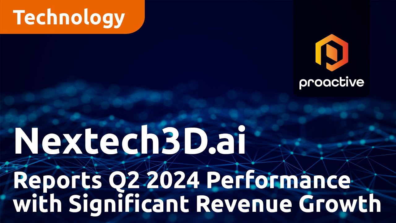 Nextech3D.ai Reports Q2 2024 Performance with Significant Revenue Growth and Improved Profit Margins