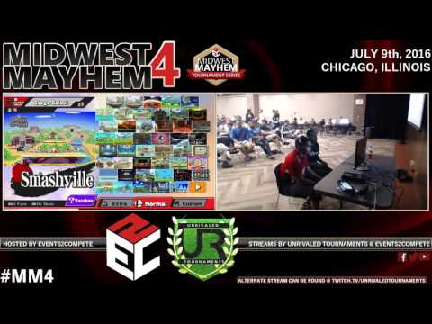 Midwest Mayhem 4 – Top 32 – Pink Fresh (Bayonetta) vs. E2C l Tyroy (Metaknight)