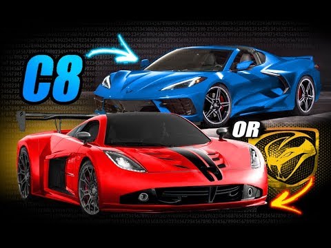 C8 Corvette or Viper SRT Mid-Engine...