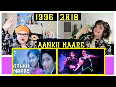"Aankh Maare" (Original vs. Remake) REACTION!|Ranveer Singh| Arshad Warsi| Simran| Sara A. Khan