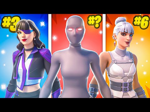 Les 40 SKINS les PLUS TRYHARD sur Fortnite !