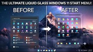 How to Get the Liquid Glass Start Menu on Windows 11 (Windhawk Guide)