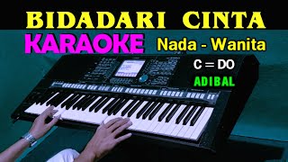Download lagu BIDADARI CINTA Adibal KARAOKE Nada Wanita... mp3