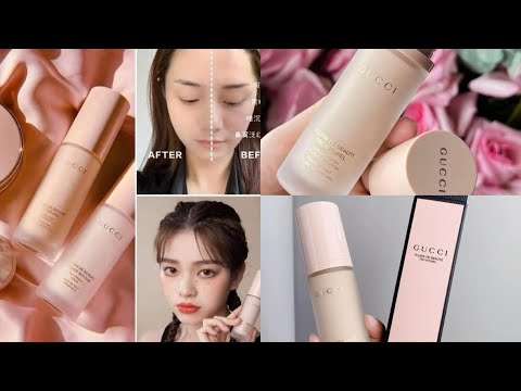✨Mở hộp kem nền Gucci Fluide De Beauty Fini Naturel Fair 120N dành cho da tự nhiên