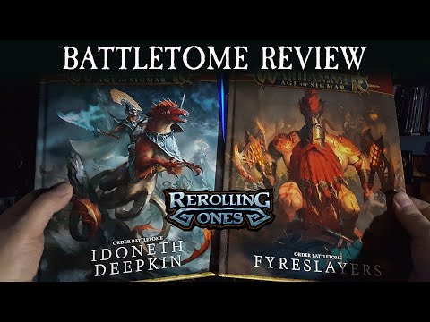 Fyreslayers & Idoneth Deepkin New Battletome REVIEW