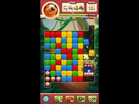 Toon Blast Level 6242 - NO BOOSTERS 🐻🐺🐱 | SKILLGAMING ✔️