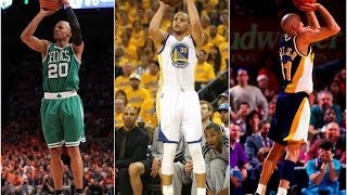 Stephen Curry - Reggie Miller - Ray Allen
