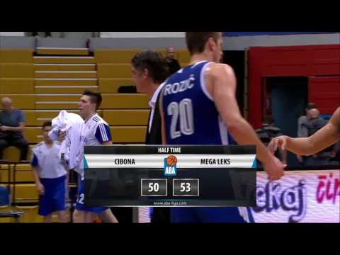ABA Liga 2016/17 highlights, Round 25: Cibona - Mega Leks (4.3.2017)