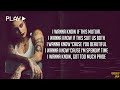 YG & Kehlani - Konclusions (Lyrics)