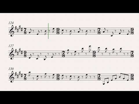 V. Zirdum: Ples po žici - klavirska pratnja (sporiji tempo)