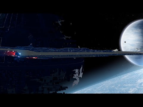 Battle of Endor in the Remake | Massive Space Combat – Empire at War