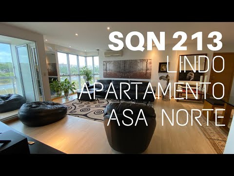 Apartamento confortável a venda na Asa Norte, Brasília, DF. 4 quartos que virou 3, 2 suítes 2 Vagas.