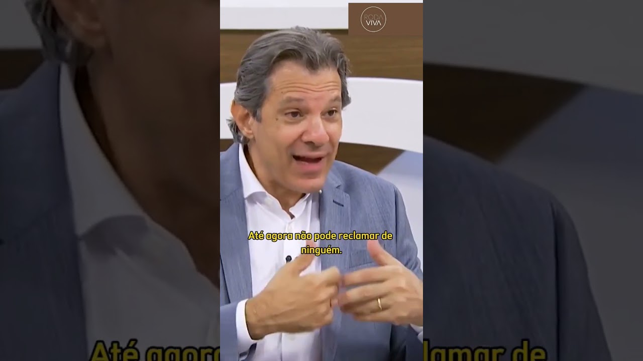 Fernando Haddad fala sobre a meta fiscal do governo para 2024: "Não depende só de mim"