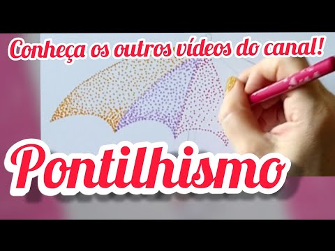 Pontilhismo para crianças • Se inscreva no canal, deixe seu like e compartilhe com seus amigos! 😉