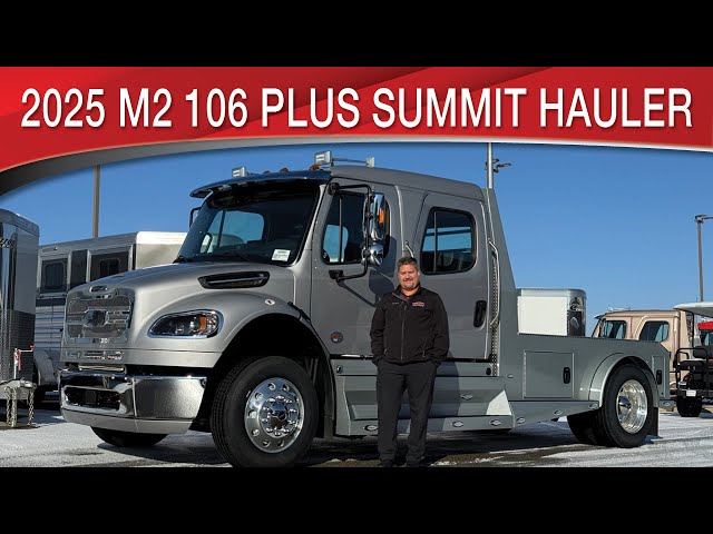 Preview image of Luxury 2025 Freightliner M2 106 Plus Model Summit Hauler youtube video
