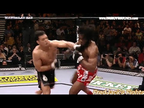 Lyoto Machida vs Sokoudjou Highlights (Domination & SUBMISSION) #ufc #mma #LyotoMachida #jiujitsu
