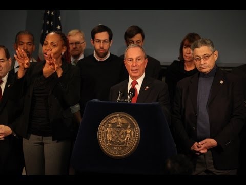 Mayor Bloomberg Updates New Yorkers on City's Response to Hurricane Sandy