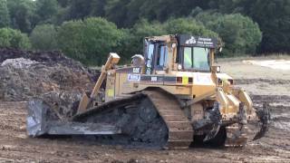 preview picture of video 'Cat D6R III Dozer Working'