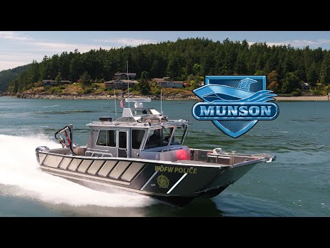 Walkthrough of a Munson 36' Patrol Boat for Fish and Wildlife