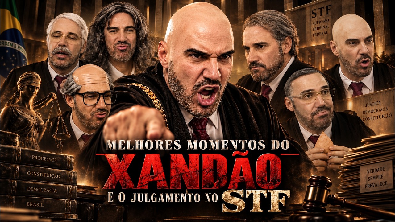 MELHORES MOMENTOS XANDÃO E O JULGAMENTO NO STF - COMÉDIA DIOGO PORTUGAL