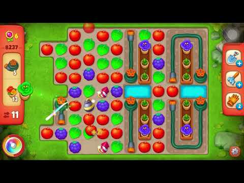 Gardenscapes Level 8237 (Hard Level)