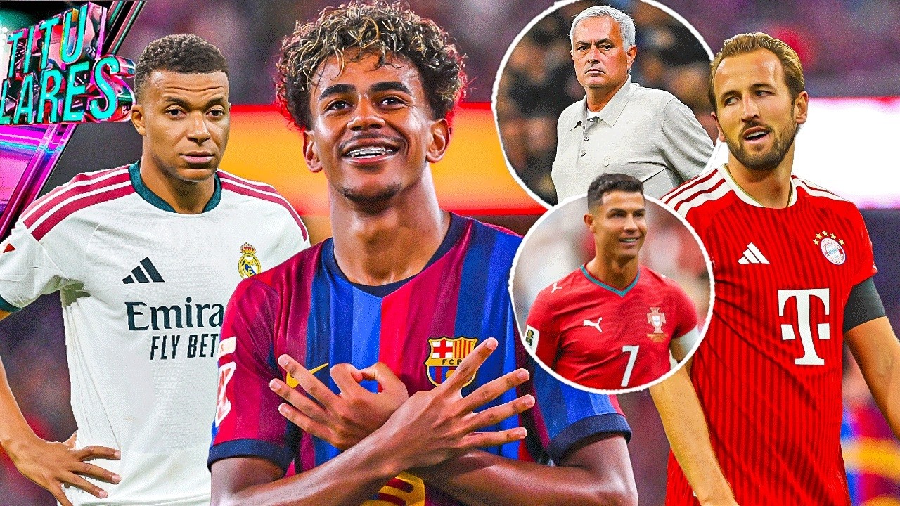 Lamine se ve por encima de Mbappe | Kane: “Madrid de Mou es más difícil” | ¡Cristiano sigue!
