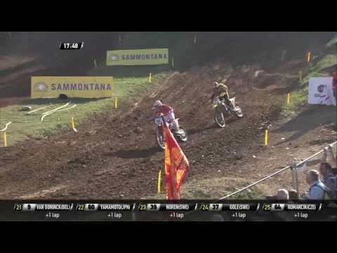 Monster Energy FIM MXoN presented by FIAT professional Race 3 Kevin Strijbos passes...
