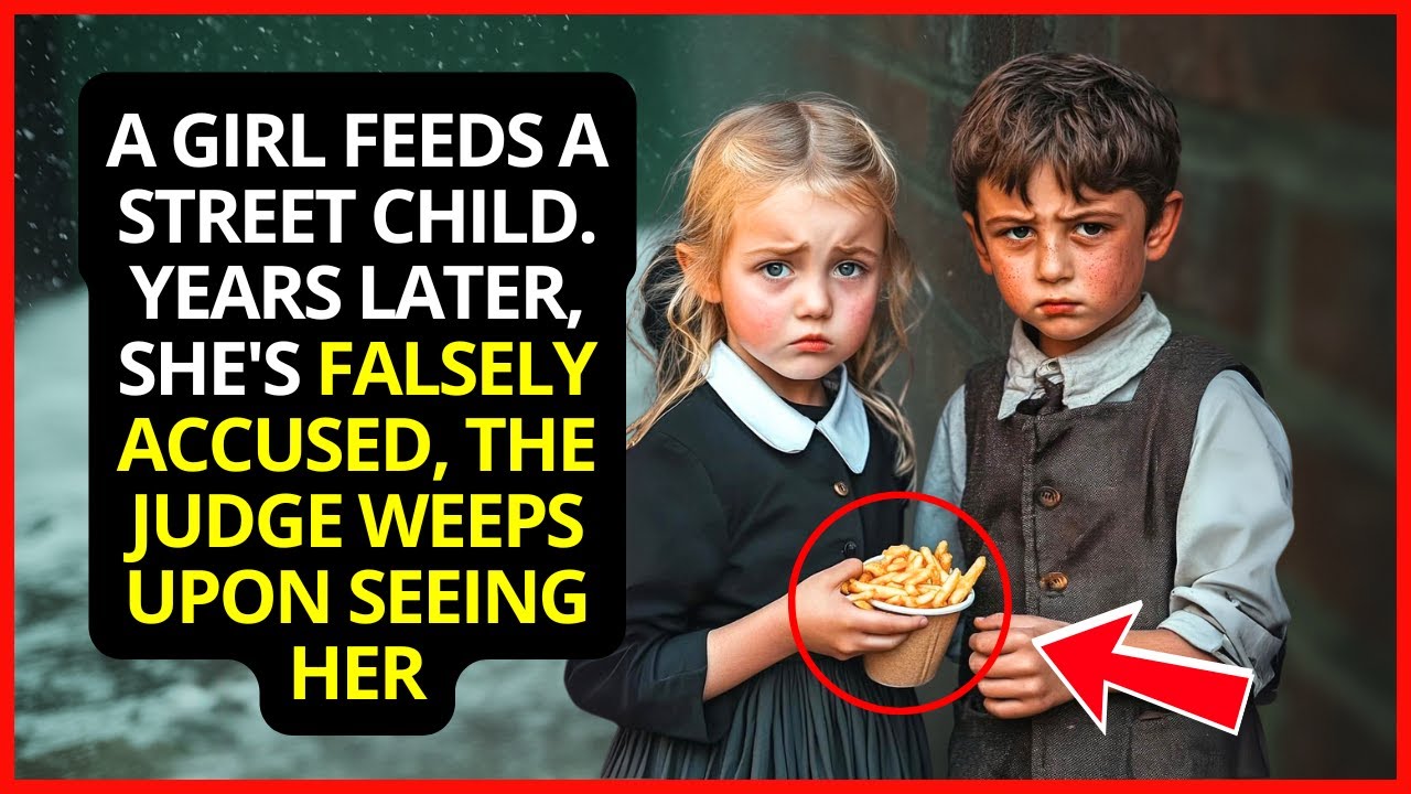 A Girl Feeds a Street Child. Years Later, she's falsely accused, the Judge weeps upon seeing her...