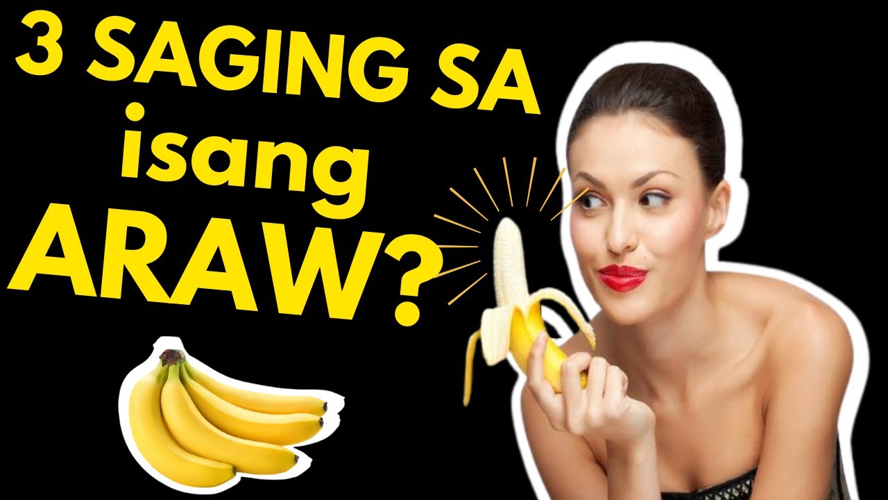 🍌 Kapag kumain ka ng 3 SAGING sa isang ARAW Ganito pala MANGYAYARI sayo