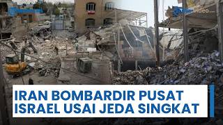 Iran Kembali Bombardir Pusat Israel Setelah Jeda Singkat, Sirene di Seluruh Kawasan Berbunyi Keras