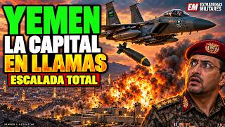 🚨 NOTICIAS HUTÍES ARABIA SAUDÍ ATACA LA CAPITAL DE YEMEN Y ESCALA LA GUERRA